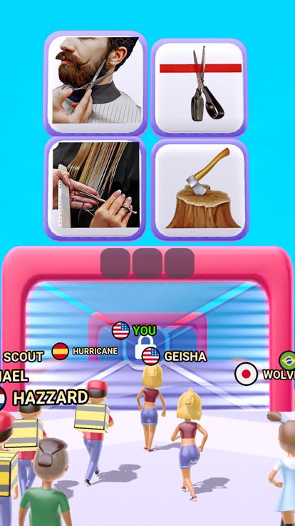 4 Pics 1 Word Run 3D游戏截图