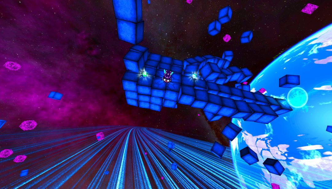Deep Blue 3D Maze in Space游戏截图