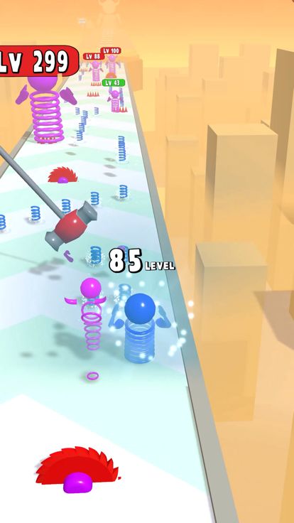 Bouncy Spiral Hero游戏截图