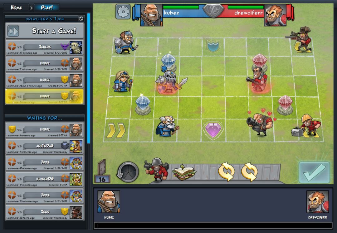 Hero Academy游戏截图