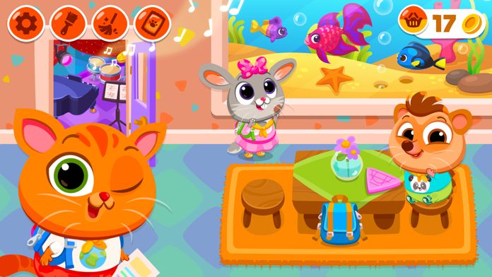 Bubbu School—我的可愛寵物游戏截图