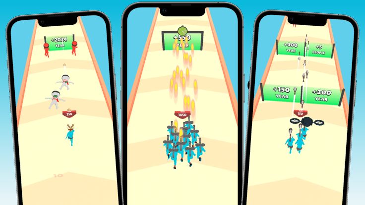 Gun Run Clan游戏截图