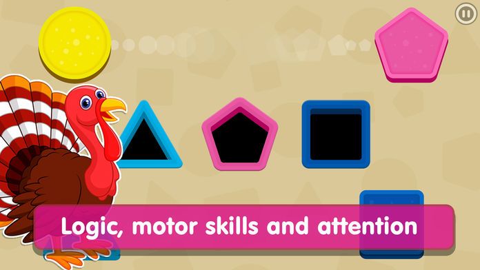 Smart Baby Shapes: Learning games for toddler kids游戏截图