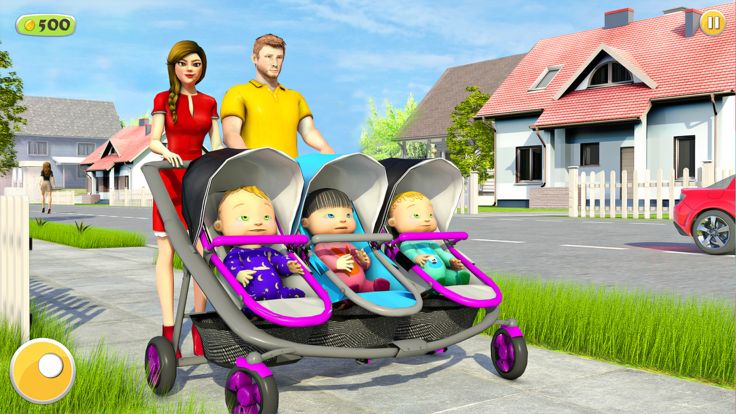 Triplet Baby Mother Simulator游戏截图