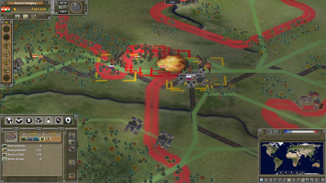 Supreme Ruler The Great War游戏截图