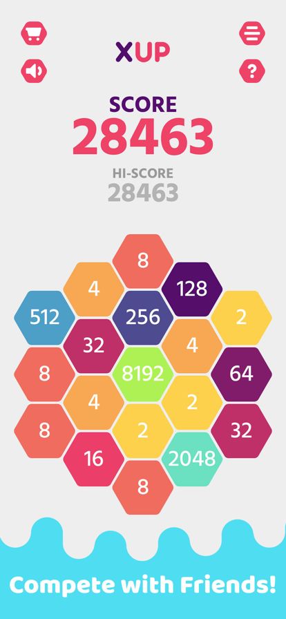 XUP - 2x Number Matching Game游戏截图