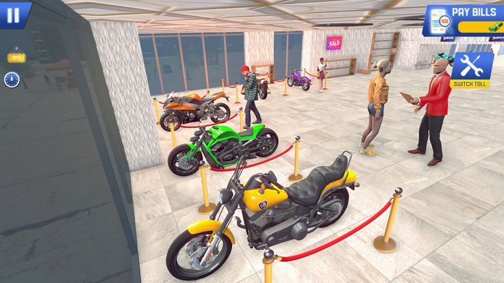 Bike for sale Bike Dealer Game游戏截图