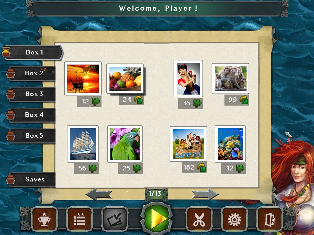 Pirate Jigsaw游戏截图