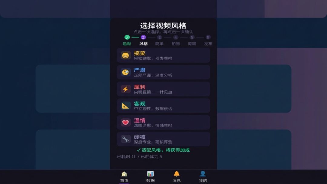 博主模拟器游戏截图