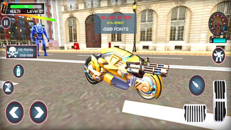 超级英雄 机器人 行动 游戏游戏截图