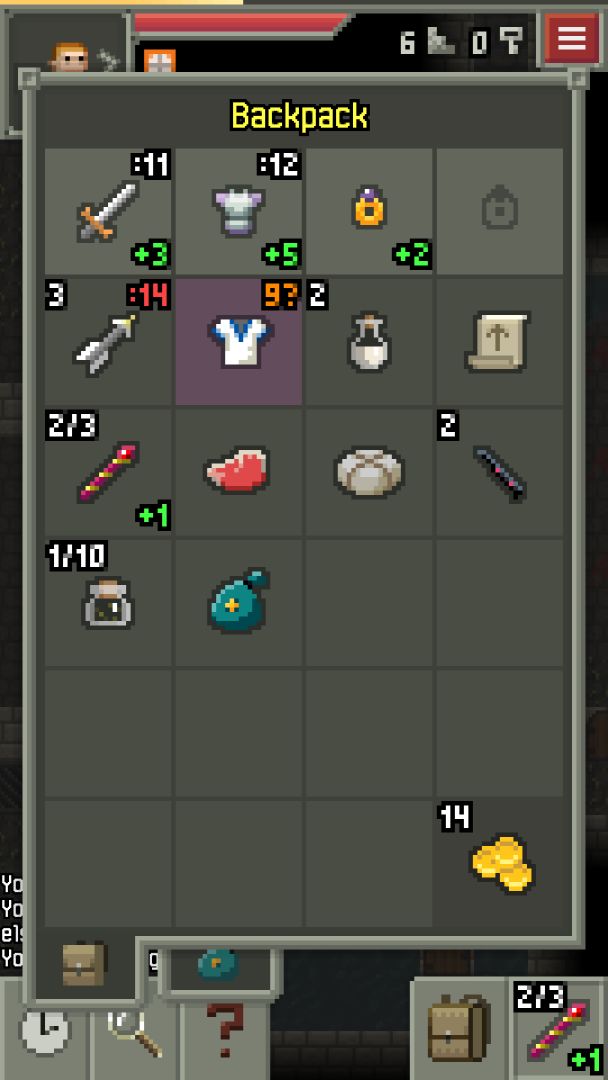 像素地牢游戏截图