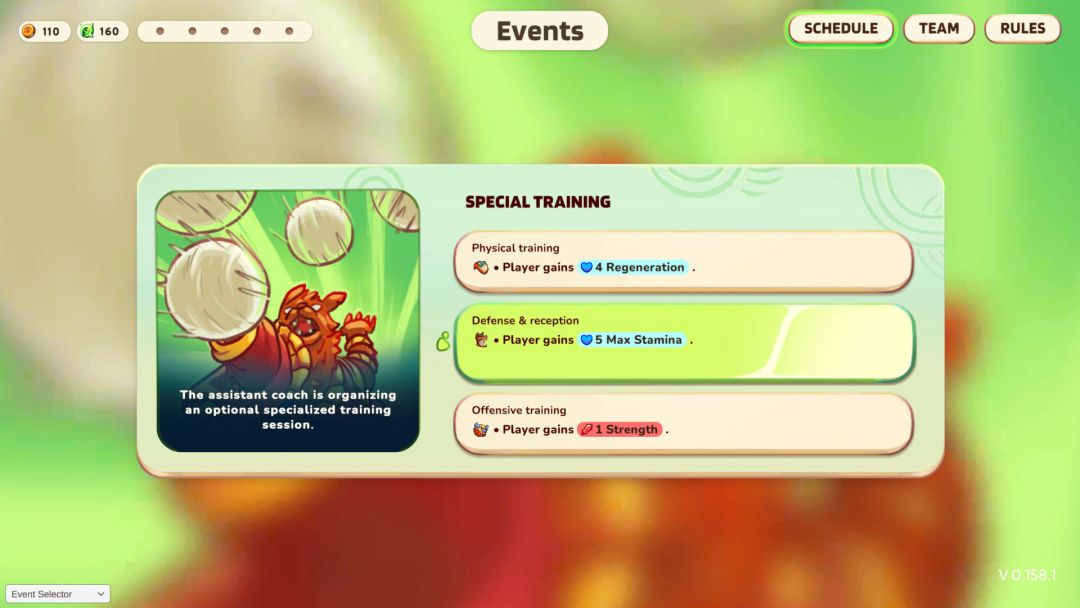 Smash it Wild: Tactical Volleyball Roguelike游戏截图