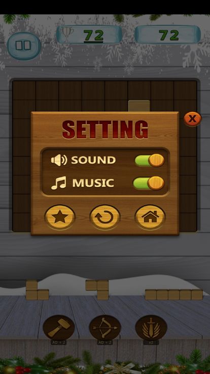 Wood Blocks Woody Puzzle游戏截图