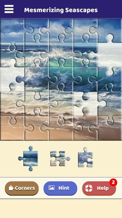 Mesmerizing Seascapes Puzzle游戏截图