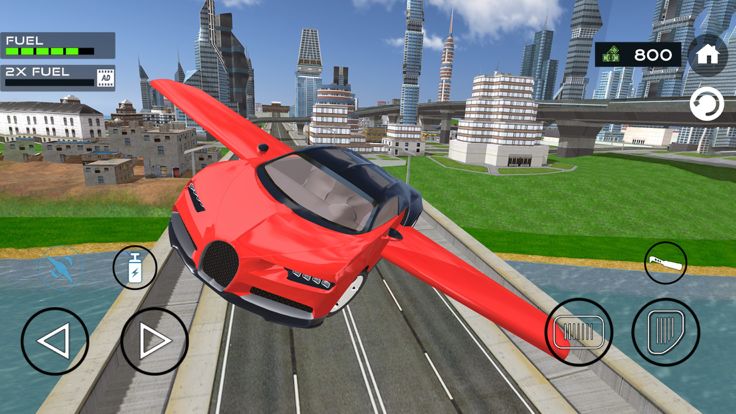 Drive Real Flying Car Sim 3D游戏截图