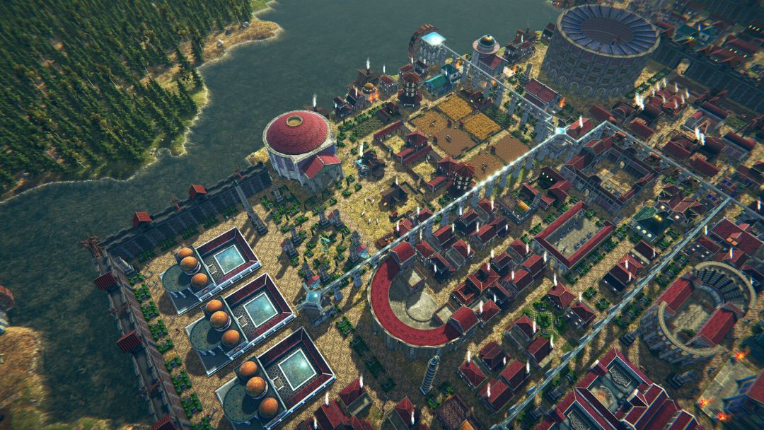 Roman Triumph: Survival City Builder游戏截图