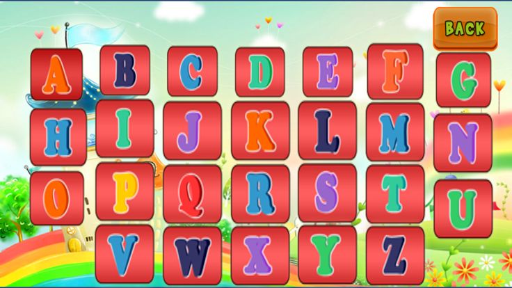 孩子们学习字母测验寓教于乐的学习游戏游戏截图