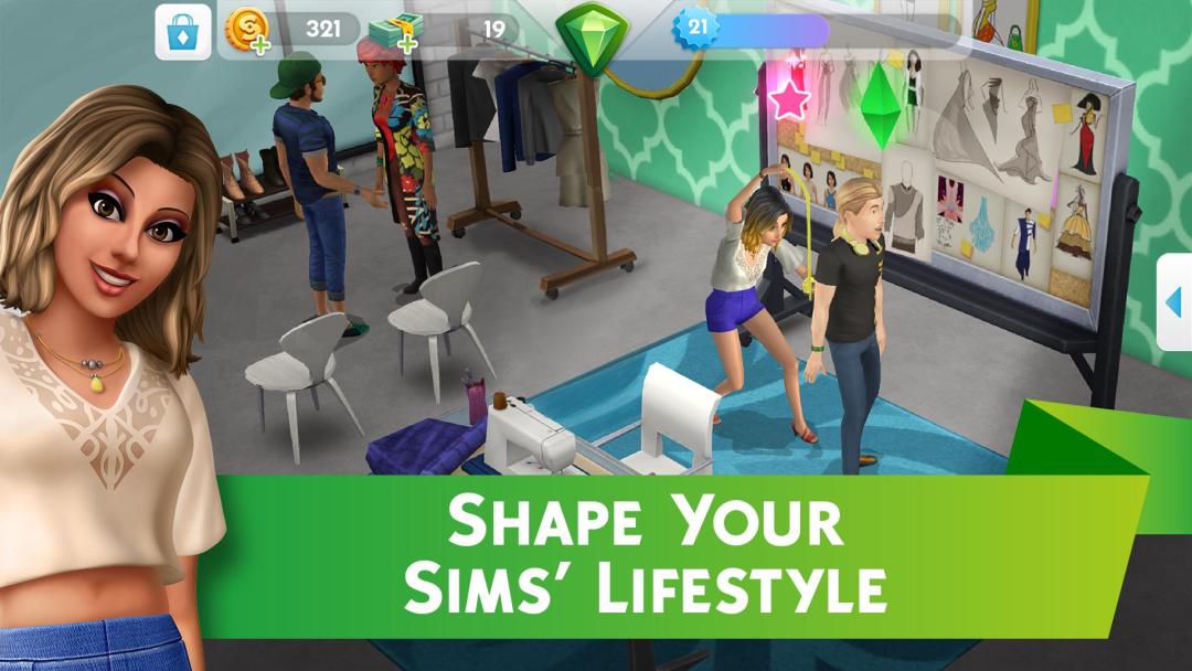 The Sims™ Mobile游戏截图