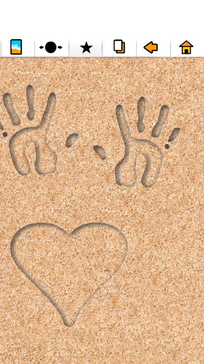 اكتب و ارسم على الرمل游戏截图
