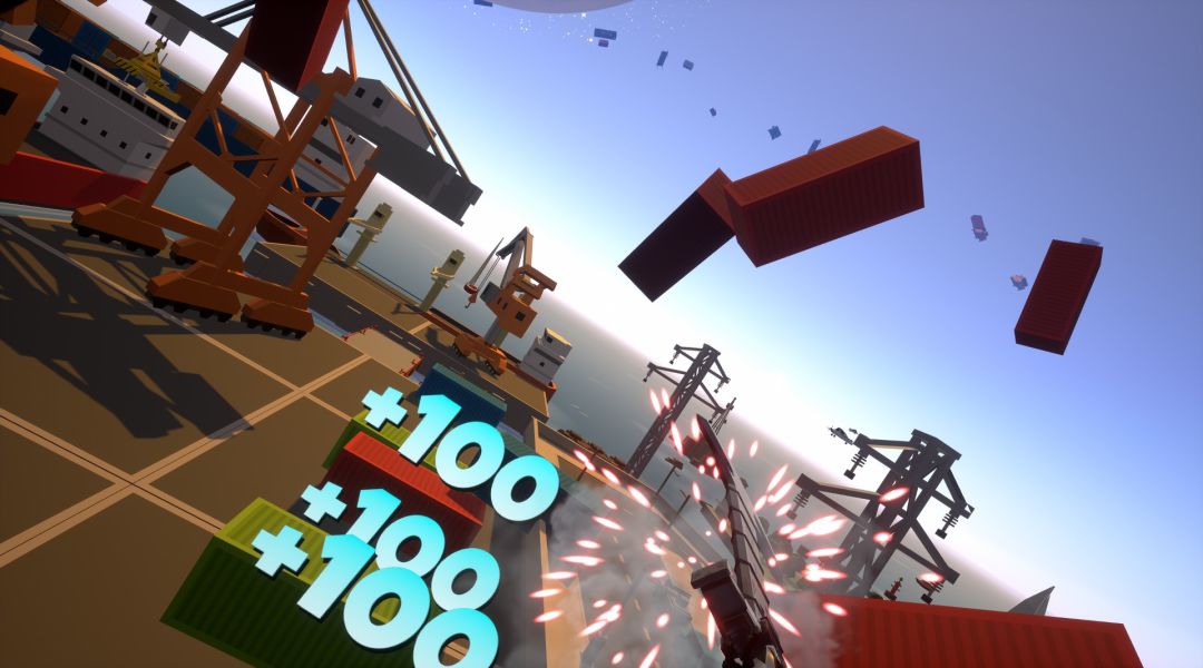 VRobot: VR Giant Robot Destruction Simulator游戏截图