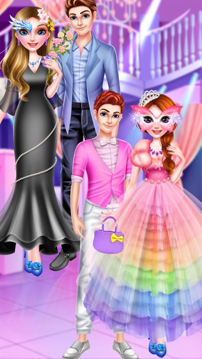 巨星化妆舞会 - 公主派对 & 美好婚礼装扮游戏截图