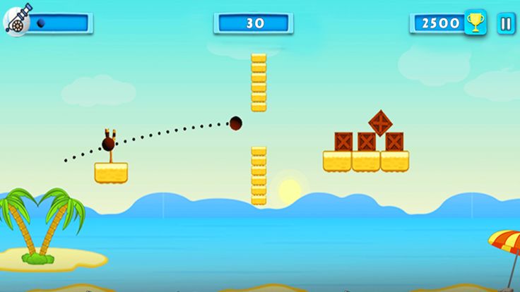 Howitzer - SlingShot Adventure游戏截图