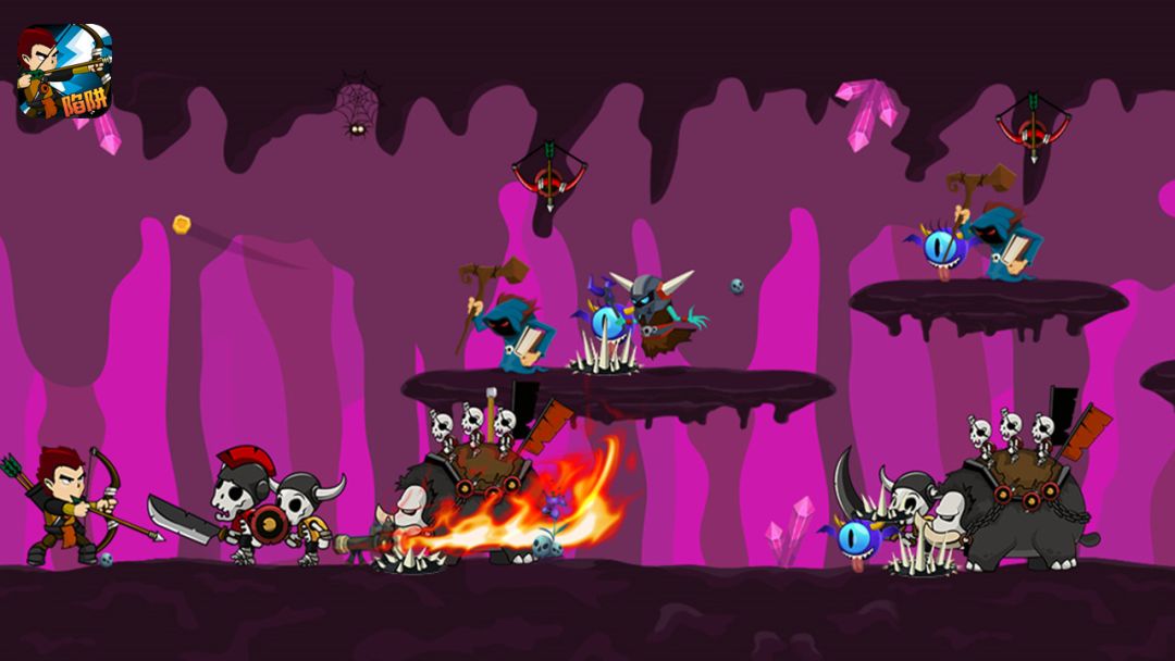 弓箭手与陷阱游戏截图