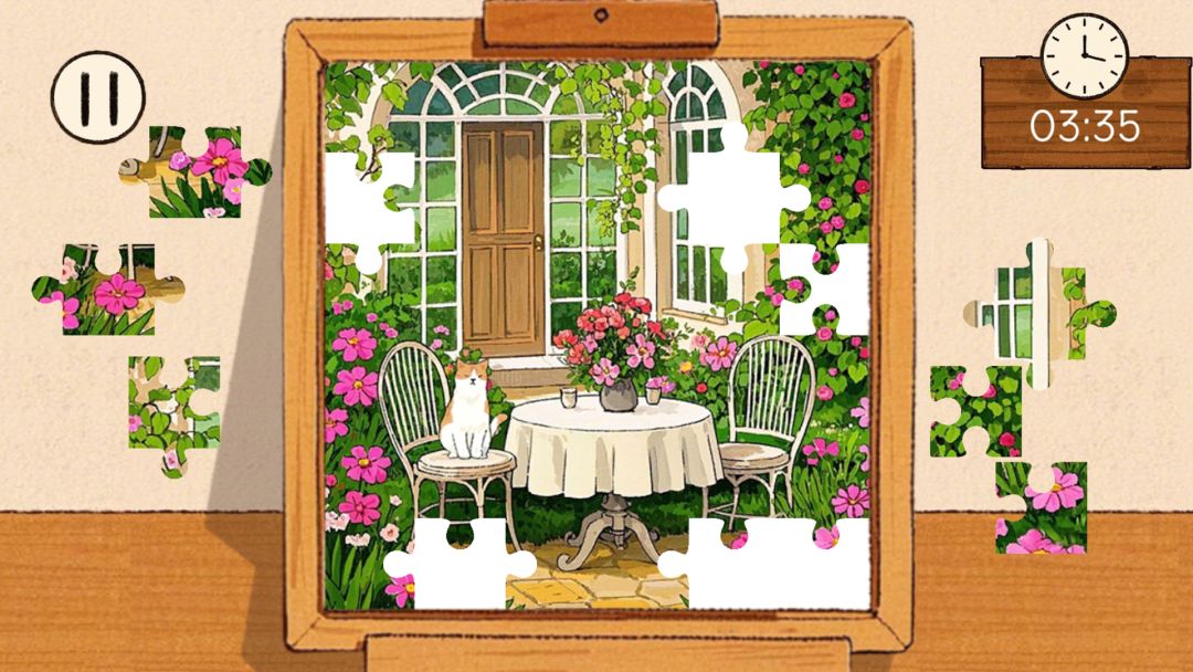 猫咪时光拼图游戏截图