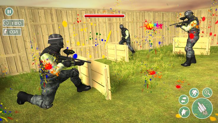 彩弹射击场3D游戏截图