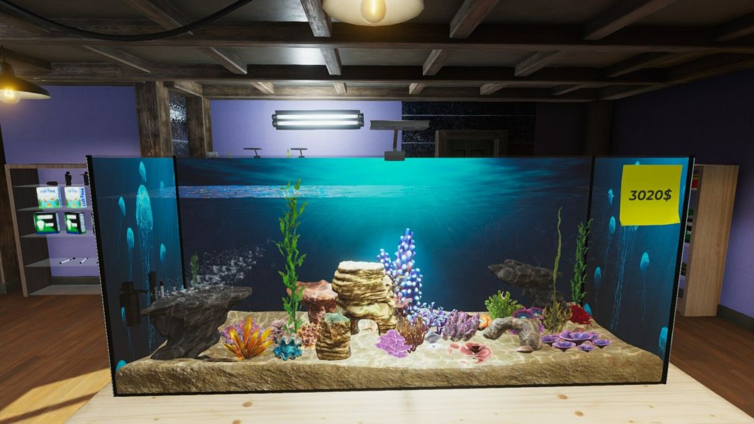 Aquarist - 建造水族馆,繁殖鱼类,拓展你的业务!游戏截图