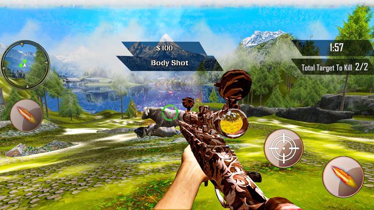 Dinosaur Hunter Shooter Sniper游戏截图