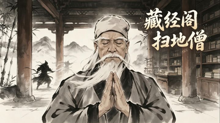 藏经阁扫地僧 封面