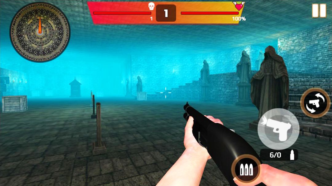 骷髅绝地重生:生存射击游戏截图