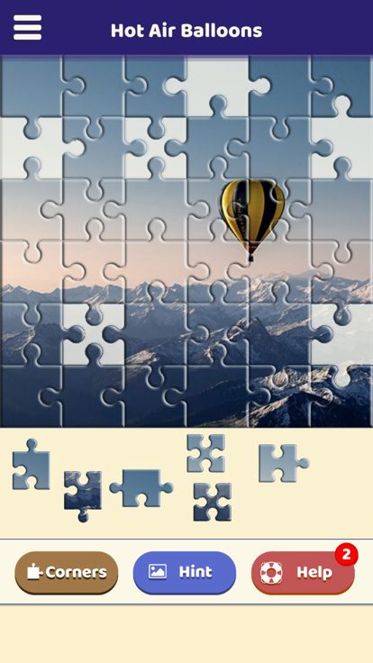 Hot Air Balloons Puzzle游戏截图