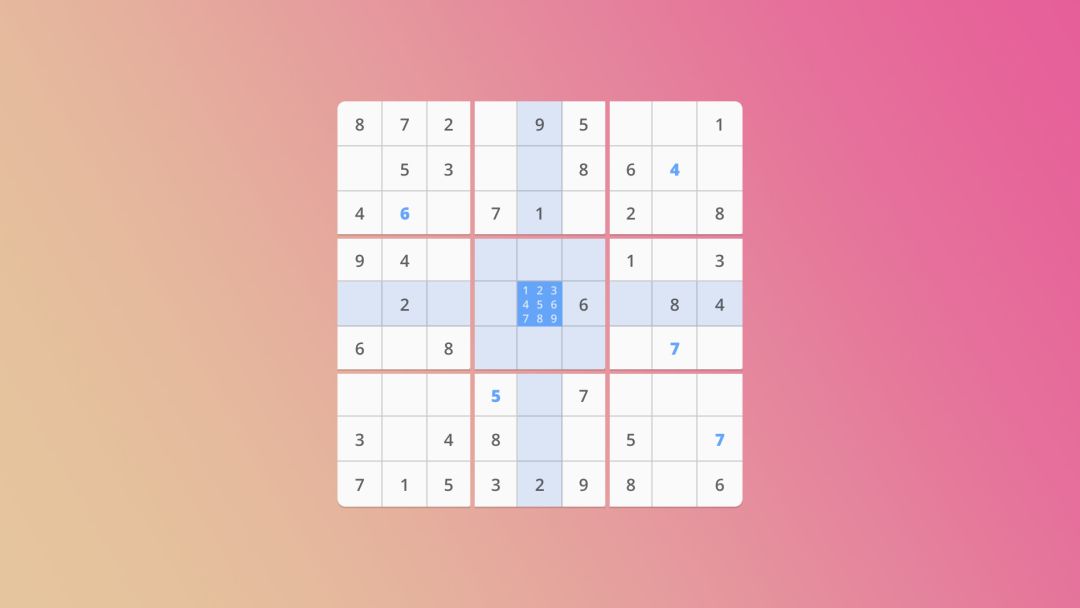 Sudoku Universe / 数独宇宙游戏截图