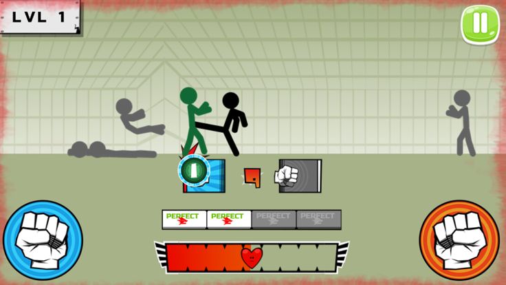 横版功夫打架：拳击太极自由搏击等各种招式！游戏截图