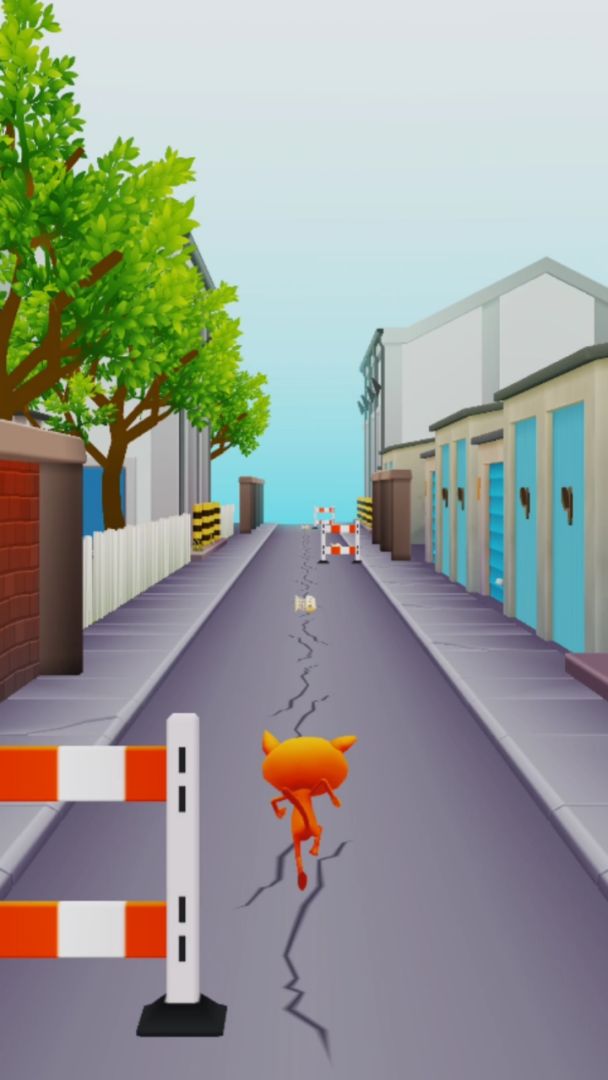 懒猫跑酷游戏截图