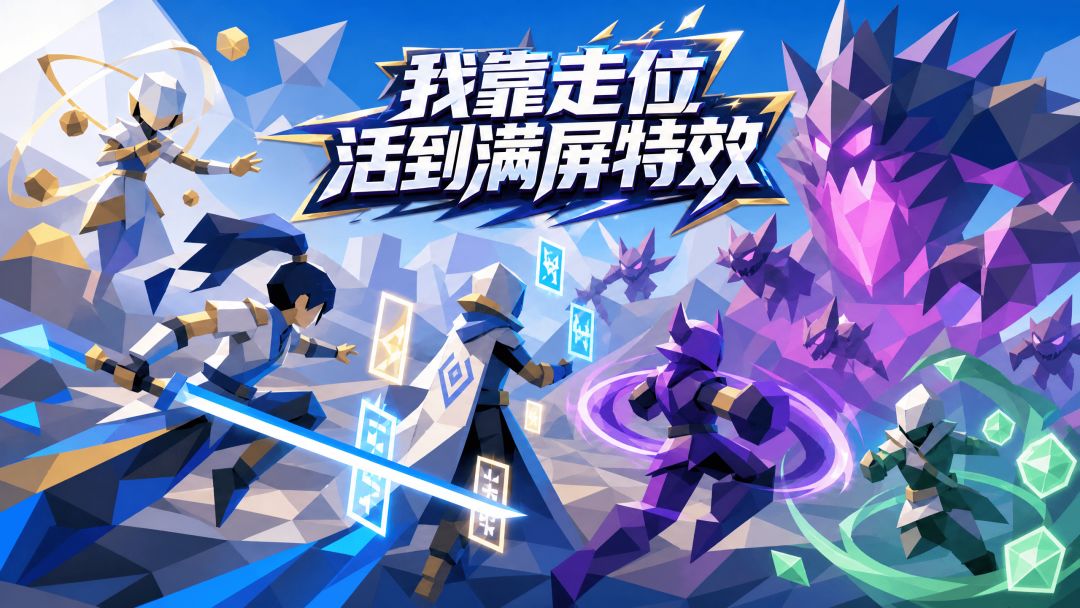 我靠走位活到满屏特效