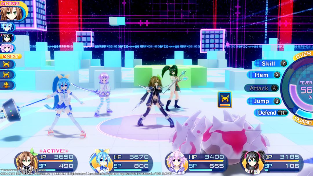 Superdimension Neptune VS Sega Hard Girls游戏截图