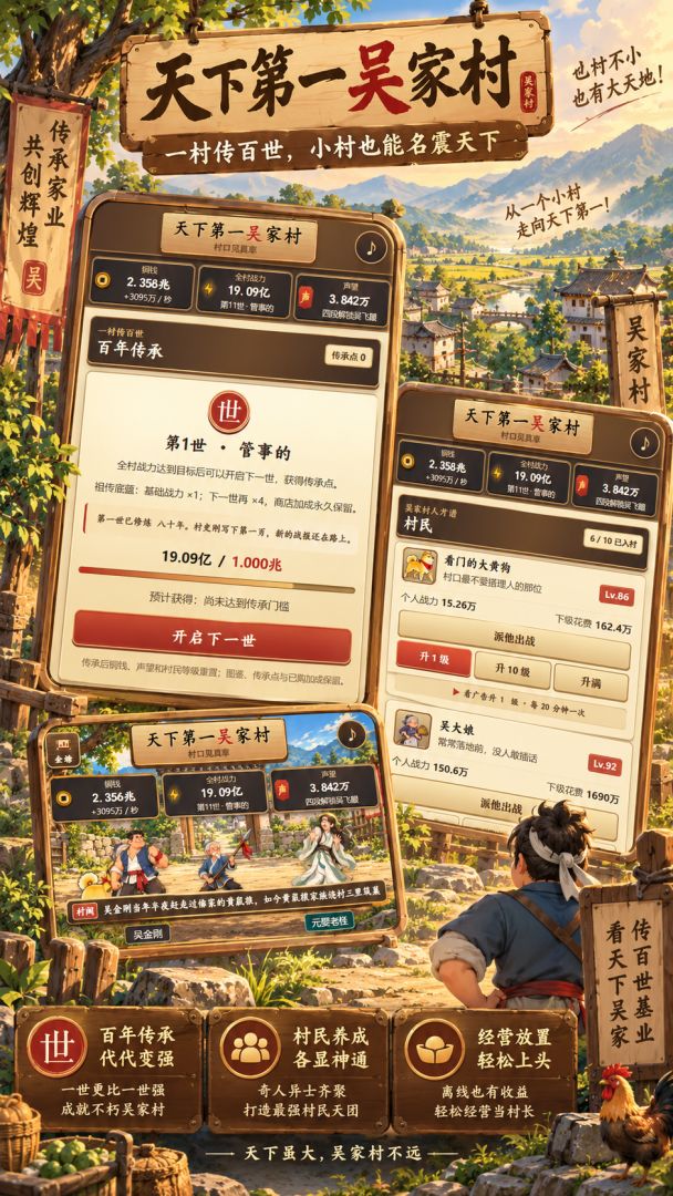 快去请吴家村老祖游戏截图