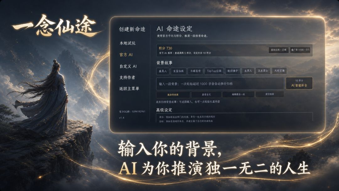 一念仙途游戏截图