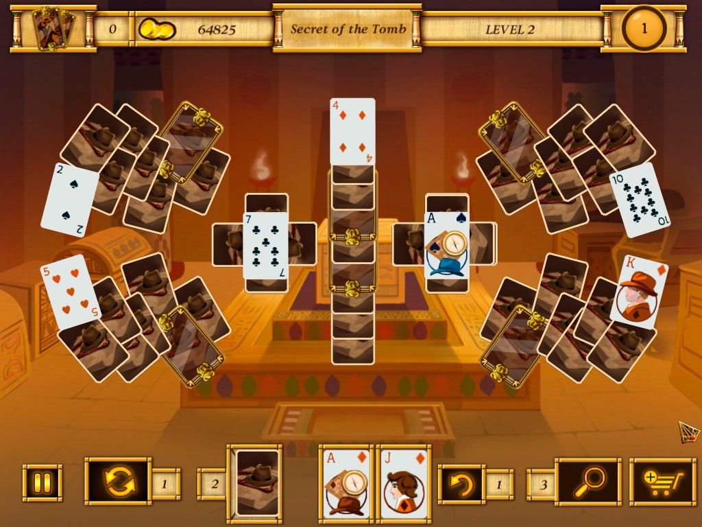 Egypt Solitaire. Match 2 Cards游戏截图