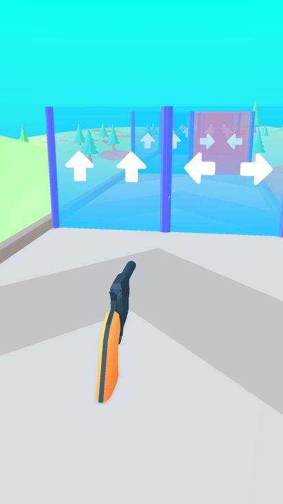 Multibarrel Gun Run游戏截图