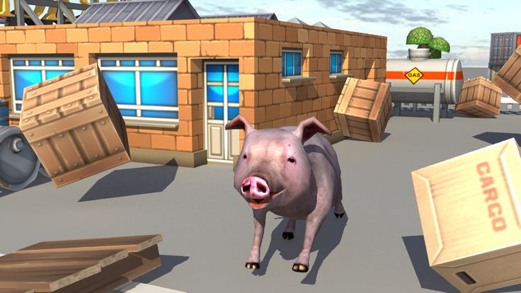 Crazy Piggies 3d Simulator  games游戏截图