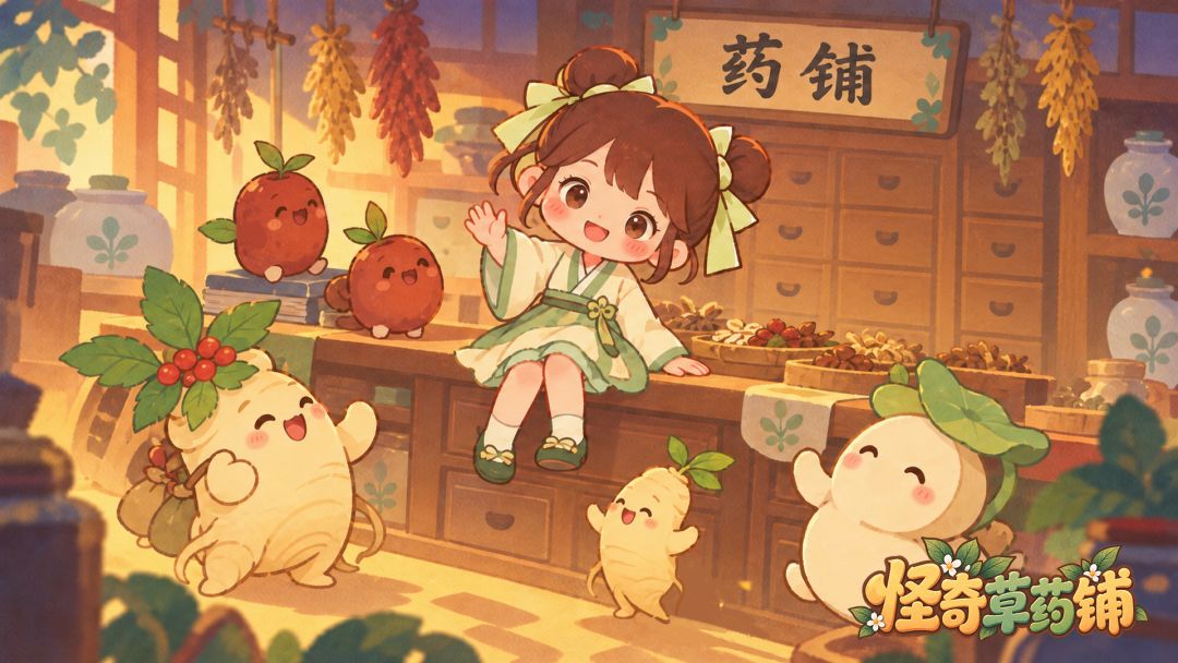 怪奇草药铺游戏截图