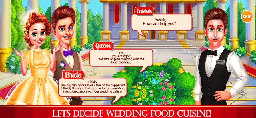 Wedding Reception Food Cooking游戏截图