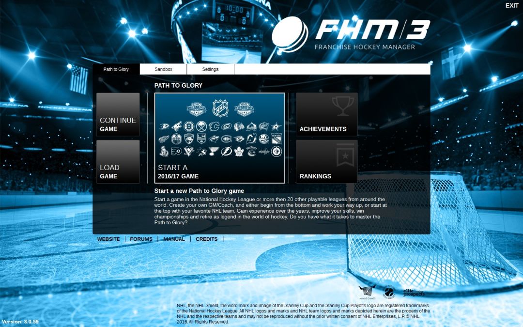 Franchise Hockey Manager 3游戏截图