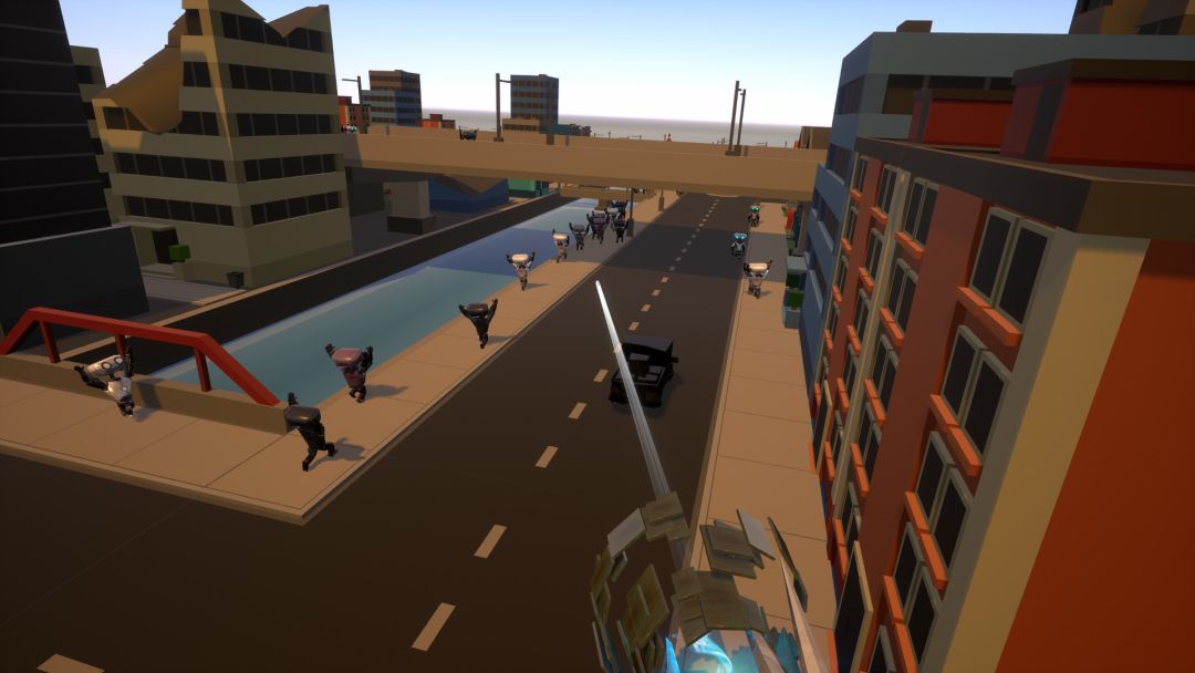 VRobot: VR Giant Robot Destruction Simulator游戏截图