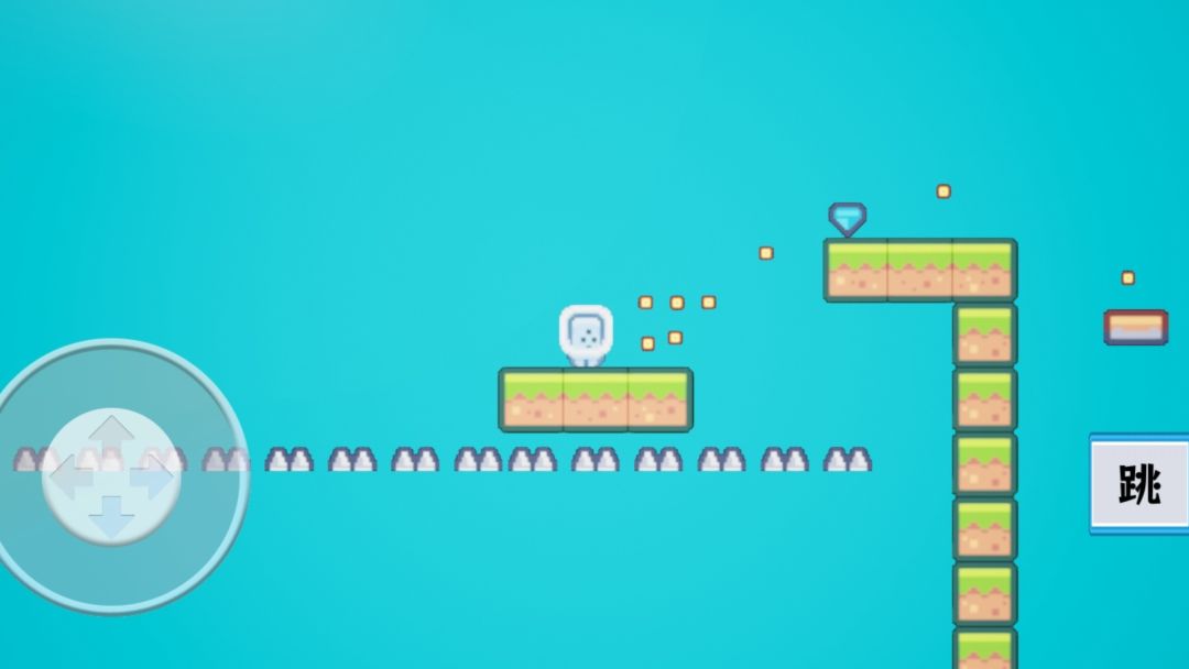 小蓝跑酷游戏截图