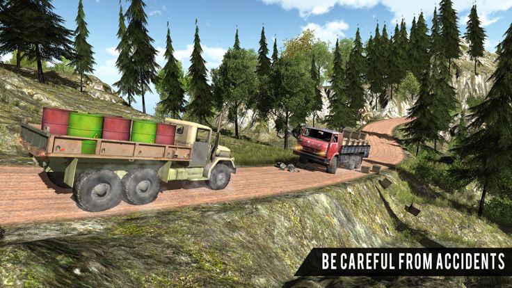 Offroad Cargo Truck Hill Drive游戏截图